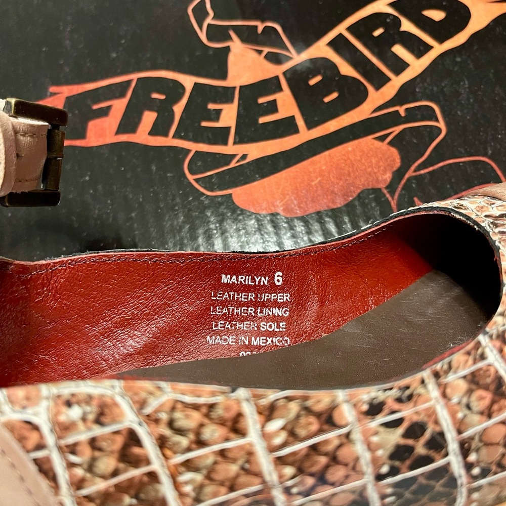 Freebird “MARILYN” in pink croc - Picture 5 of 5